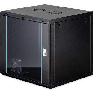 Digitus DN-37111 Armoire baie de brassage 19&Prime; 12 UH noir, noir (RAL 9005)