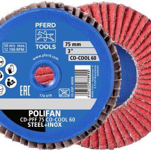 PFERD TOOLS 42719105 Set de disques abrasifs Diamètre 75 mm Grain=40 10 pc(s) PFERD TOOLS 42719105 Set de disques abrasifs Diamètre 75 mm Grain=40 10 pc(s)
