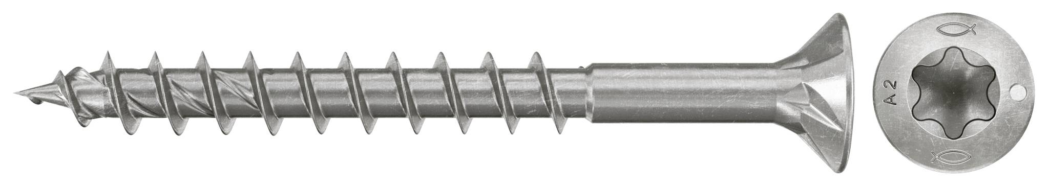 Fischer 574070 Vis agglo 3.5 mm 35 mm TX acier inoxydable 200 pc(s)