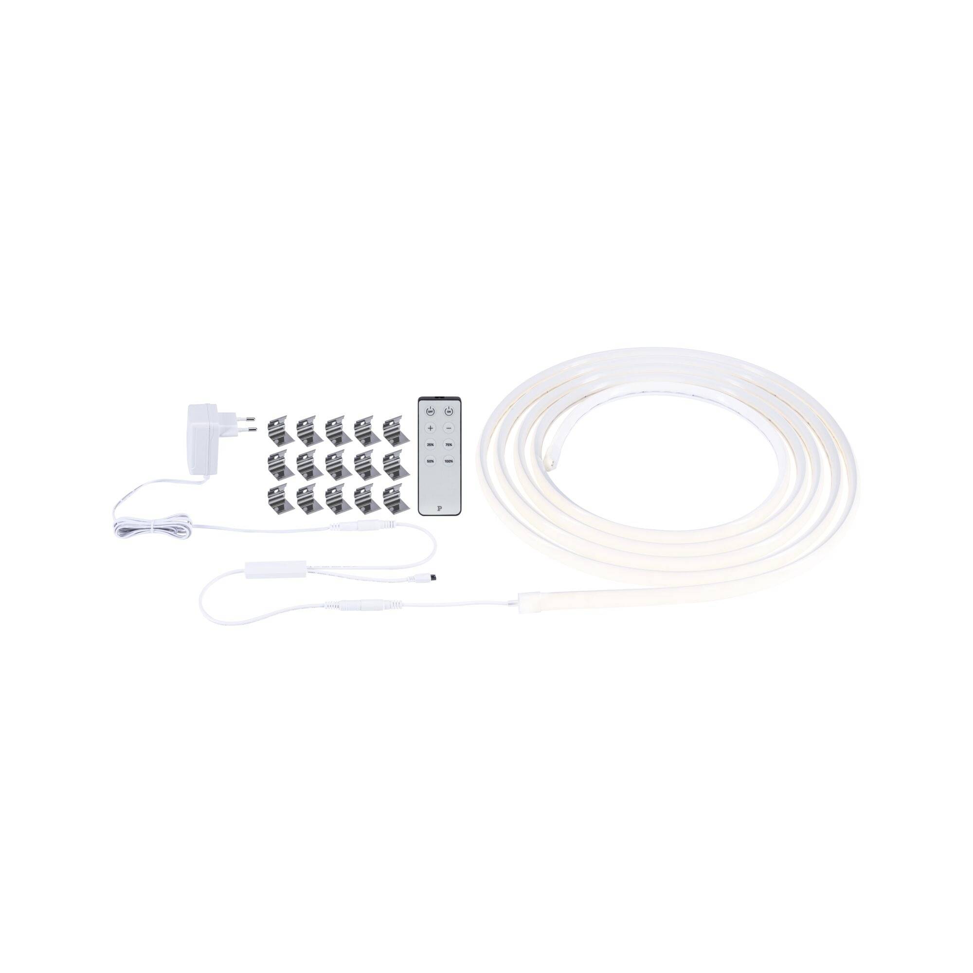 Paulmann 79568 Ruban LED 230 V 5 m blanc chaud 1 pc(s)
