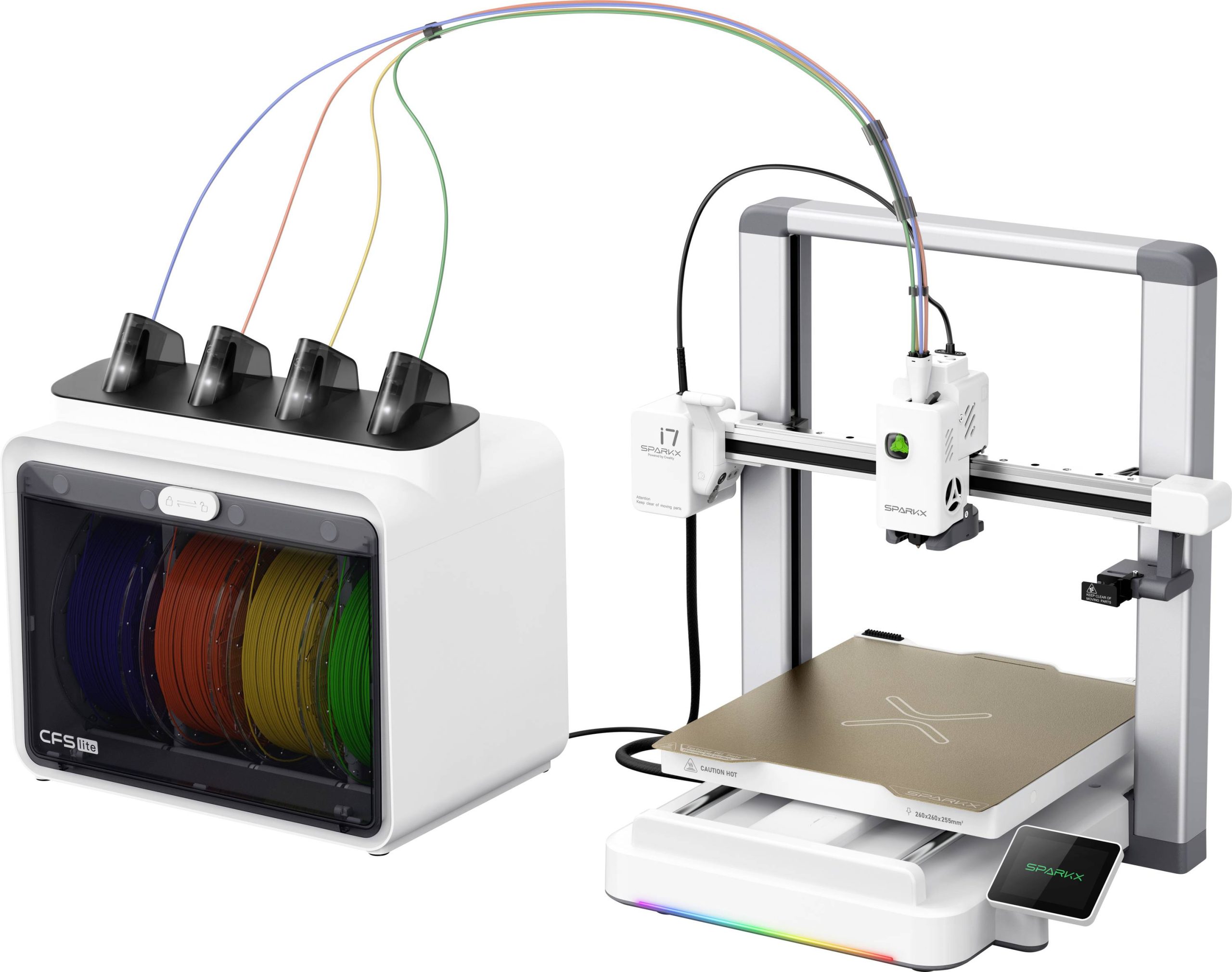 Imprimante 3D Creality SPARKX i7 Color Combo assistance IA
