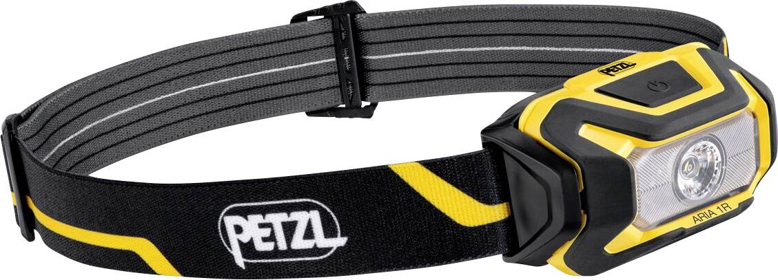 Lampe frontale LED Petzl ARIA® 1R batteries Li-ions ou fonctionnement à piles, via USB 475 lm 100 h E069CB00