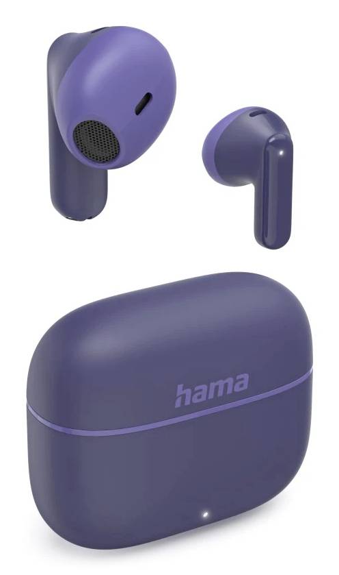 Hama Freedom Light II Écouteurs intra-auriculaires Bluetooth bleu boîtier de charge téléphone portable
