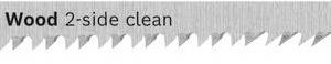Bosch Accessories 2608902483 EXPERT Wood 2-side clean T308BOP lame de scie sauteuse, 2 pièces 2 pc(s) Bosch Accessories 2608902483 EXPERT Wood 2-side clean T308BOP lame de scie sauteuse, 2 pièces 2 pc(s)