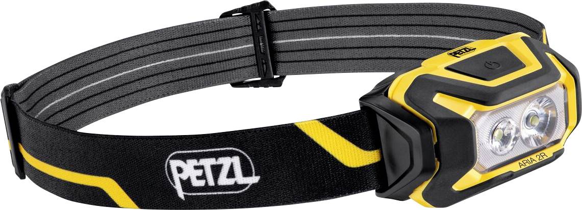 Lampe frontale LED Petzl ARIA® 2R batteries Li-ions ou fonctionnement à piles, via USB 625 lm 100 h E070CA00