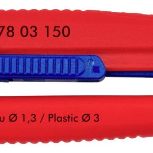 Knipex 78 03 150 pour l’électronique et la mécanique de précision Pince multiprise Réglage par pression sur un bouton, R Knipex 78 03 150 pour l’électronique et la mécanique de précision Pince multiprise Réglage par pression sur un bouton, R