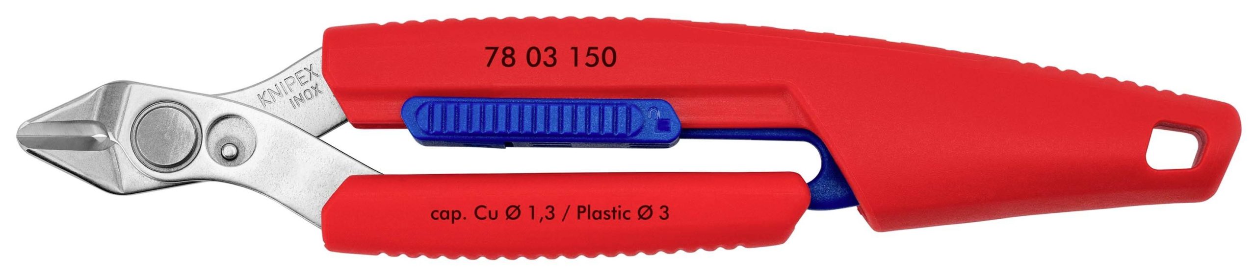 Knipex 78 03 150 pour l'électronique et la mécanique de précision Pince multiprise Réglage par pression sur un bouton, R