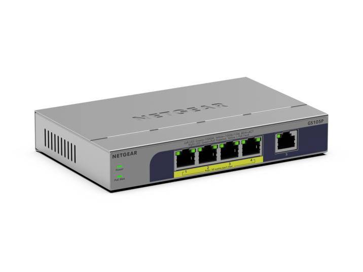 NETGEAR GS105P-300EUS GS105P Switch réseau RJ45 fonction PoE