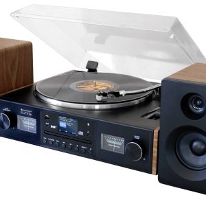 soundmaster EliteLine Platine entraînement par courroie noir, bois soundmaster EliteLine Platine entraînement par courroie noir, bois