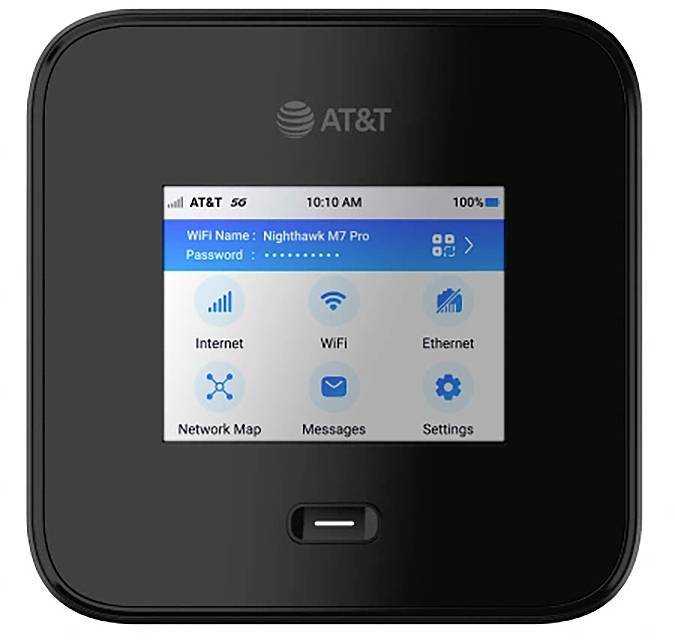 Hotspot 5G / WiFi NETGEAR Nighthawk M7 Pro Modem intégré: 5G, LTE 6 GBit/s