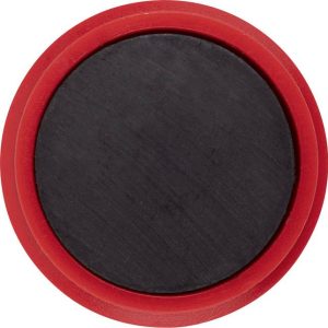 magnetoplan Aimant Basic Serie (Ø) 24 mm rond rouge 10 pc(s) 1862406