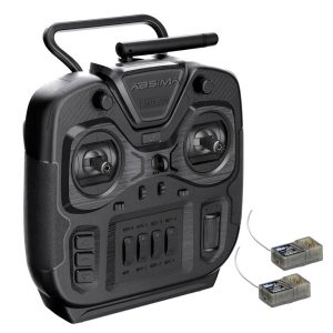 Absima 6-channel Stick sset « SR6S-EVO » 2.4GHz 2x 6-CH RX noir Radiocommande manuelle 2,4 GHz Nombre de canaux: 6