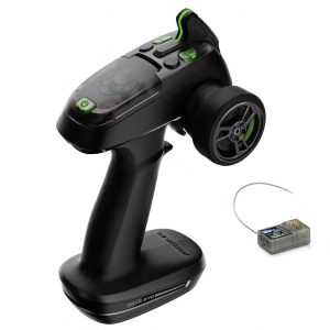 Absima 4-channel « CR4S-EVO » 2.4GHz 6-CH RX Kit pour débutants radiocommande avec poignée pistolet 2,4 GHz Nombre de cana Absima 4-channel « CR4S-EVO » 2.4GHz 6-CH RX Kit pour débutants radiocommande avec poignée pistolet 2,4 GHz Nombre de cana
