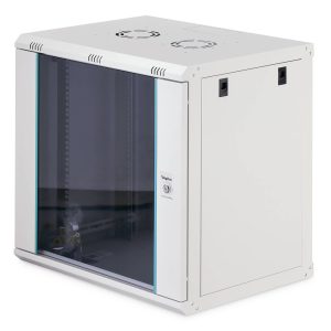 Digitus DN-37108 Armoire baie de brassage 19&Prime; 12 UH gris, gris (RAL 7035), gris clair, gris clair (RAL 7035)
