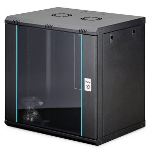 Digitus DN-37109 Armoire baie de brassage 19&Prime; 12 UH noir, noir (RAL 9005)