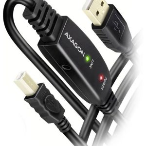 AXAGON Câble USB USB 2.0 10 m noir ADR-210B
