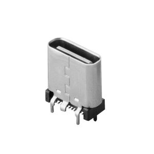 Connecteur pour carte de circuit imprimé, connecteur USB, type C, USB 3.1, 10 Gbit/s, connecteur CMS soudé, rouleau feme