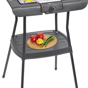Clatronic BQS 3842 électrique Barbecue sur pied noir Clatronic BQS 3842 électrique Barbecue sur pied noir