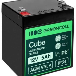 Green Cell GC-AGM12V5AH-J Batterie au plomb plomb (AGM) 5 Ah 12 V 1 pc(s) Green Cell GC-AGM12V5AH-J Batterie au plomb plomb (AGM) 5 Ah 12 V 1 pc(s)