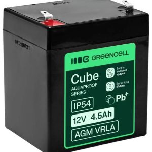 Green Cell GC-AGM12V4-5AH-H Batterie au plomb plomb (AGM) 4.5 Ah 12 V 1 pc(s) Green Cell GC-AGM12V4-5AH-H Batterie au plomb plomb (AGM) 4.5 Ah 12 V 1 pc(s)