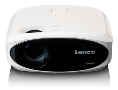 Lenco Projecteur LPJ-900WH LED 250 Lumen ANSI 1920 x 1080 Full HD