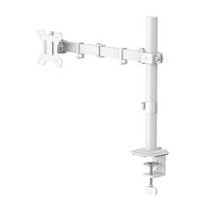 Hama Support de table pour écran 1 Écran(s) 88,9 cm (35″) blanc inclinable, réglable en hauteur, rotatif, mobile Hama Support de table pour écran 1 Écran(s) 88,9 cm (35″) blanc inclinable, réglable en hauteur, rotatif, mobile