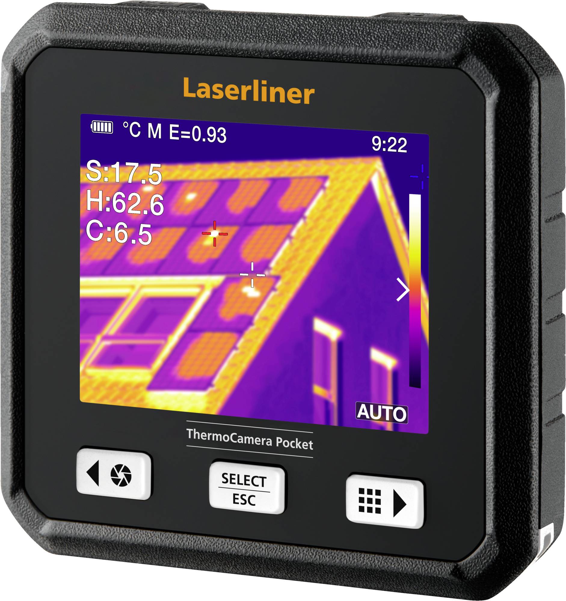 Caméra thermique Laserliner ThermoCamera Pocket -20 à 550 °C 9 Hz