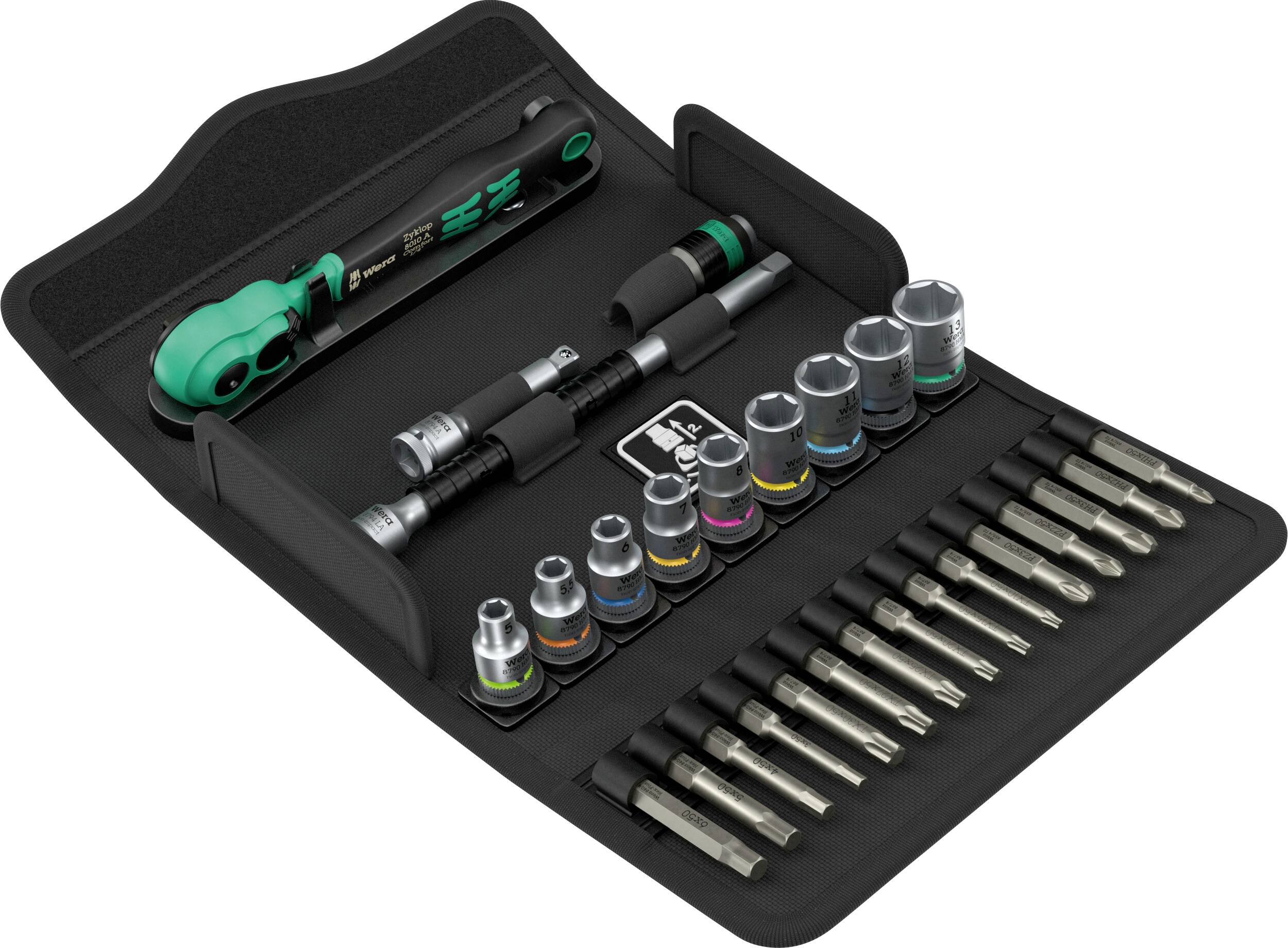 Wera 8100 SA 14 Cliquet cyclope métrique 1/4", 1/4" (6.3 mm) 05005541001