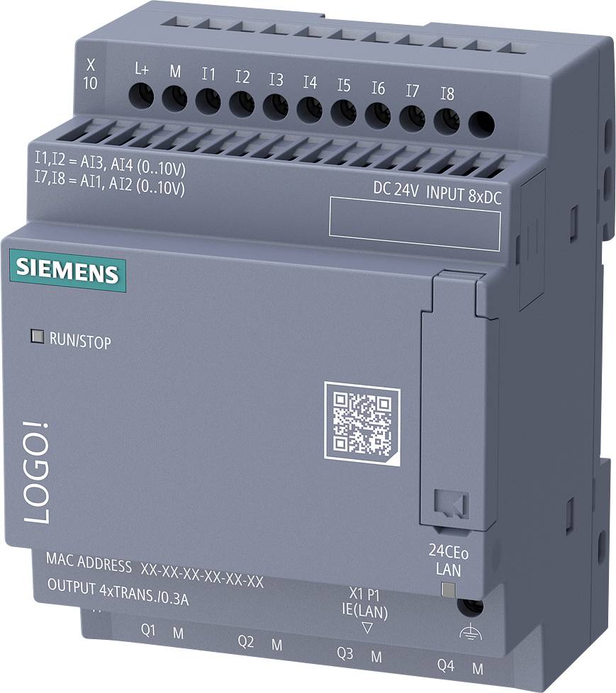Siemens 6ED1052-2CC08-0BA3 Module de commande 24 V/DC