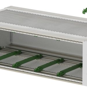 TRU COMPONENTS BGT/X 24380.Pi -BN_SET – EMV Rack 48,26 cm (19&Prime;) 482.6 x 241.2 x 132.5 aluminium aluminium (nature) 1 pc(