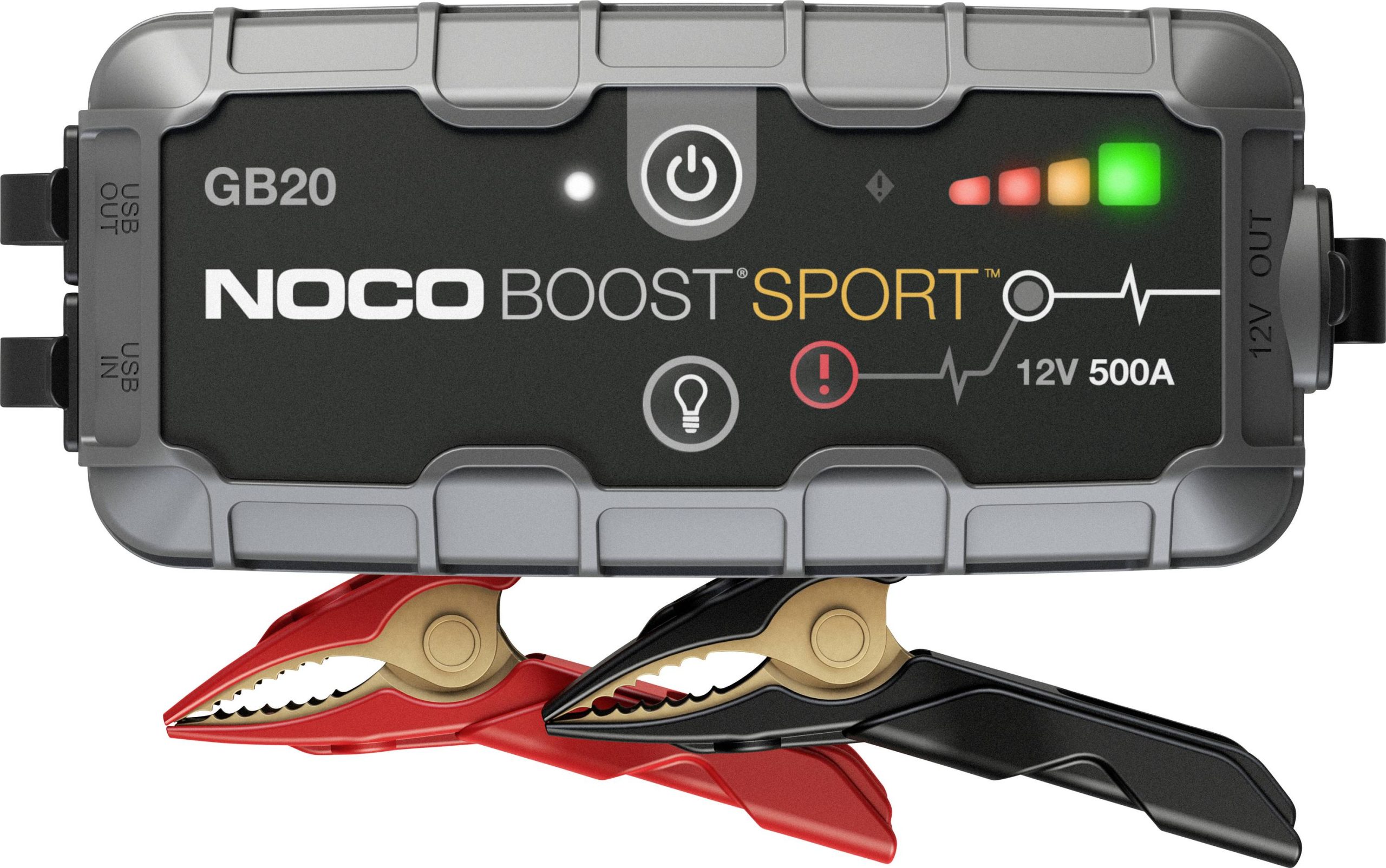 NOCO Aide au démarrage GB20 Boost 12V 500A GB20 Courant d'aide au démarrage (12 V)=500 A lampe de travail