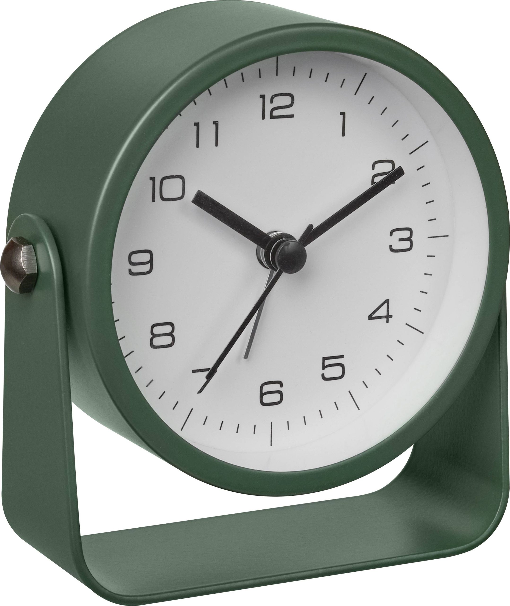 TFA Dostmann 60.1042.04 à quartz Réveil vert Heures de réveil 1 mécanisme d'horloge silencieux