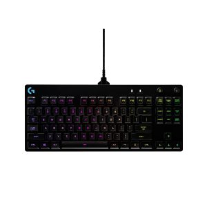 Logitech G PRO filaire Clavier de gaming Switch : bleu français, AZERTY noir Logitech G PRO filaire Clavier de gaming Switch : bleu français, AZERTY noir