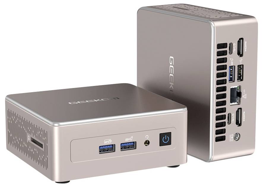 GEEKOM Mini-PC (HTPC) Mini A5, AMD R5-7530U 16 GB+512 GB 4K AMD Ryzen 5 Mobile Processor 4.5 GHz 16 GB RAM 512 GB SSD AM