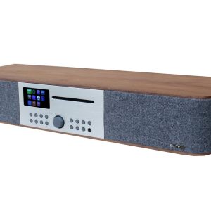 soundmaster EliteLine Chaîne stéréo WiFi, USB, FM, DAB+, CD, Bluetooth, DAB, DLNA, AUX, radio internet, LAN, MP3, compat soundmaster EliteLine Chaîne stéréo WiFi, USB, FM, DAB+, CD, Bluetooth, DAB, DLNA, AUX, radio internet, LAN, MP3, compat