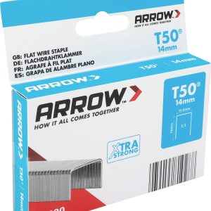 Arrow Tool Group 819288 Agrafes fil plat Type 50 1000 pc(s) Arrow Tool Group 819288 Agrafes fil plat Type 50 1000 pc(s)
