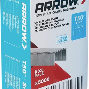 Arrow Tool Group 819318 Agrafes fil plat Type 50 5000 pc(s) Arrow Tool Group 819318 Agrafes fil plat Type 50 5000 pc(s)