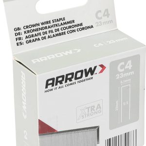 Arrow Tool Group 341833 Agrafes à dos étroit 1000 pc(s)