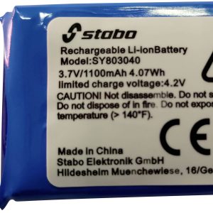 Stabo AKKU 3,7V, 1100MAH FC-400 II Pack de piles rechargeables batterie fiche mâle, avec câble Li-Ion 3.7 V 1100 mAh 1 p Stabo AKKU 3,7V, 1100MAH FC-400 II Pack de piles rechargeables batterie fiche mâle, avec câble Li-Ion 3.7 V 1100 mAh 1 p