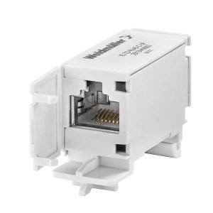 Weidmüller IE-TO-RJ45-C-LP Connecteur de mise en œuvre RJ45, IP20, RJ45, RJ45, embrayage 2812440000 10 pc(s) Weidmüller IE-TO-RJ45-C-LP Connecteur de mise en œuvre RJ45, IP20, RJ45, RJ45, embrayage 2812440000 10 pc(s)