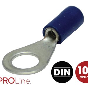 ACV 346550-2-0-p Cosse à oeillet Ø du trou=6.5 mm entièrement isolé bleu 100 pc(s) Piece ACV 346550-2-0-p Cosse à oeillet Ø du trou=6.5 mm entièrement isolé bleu 100 pc(s) Piece