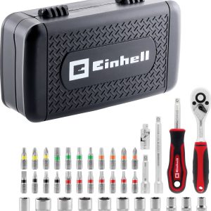 Einhell 461000 Jeu de cliquets 1/4″ Einhell 461000 Jeu de cliquets 1/4″
