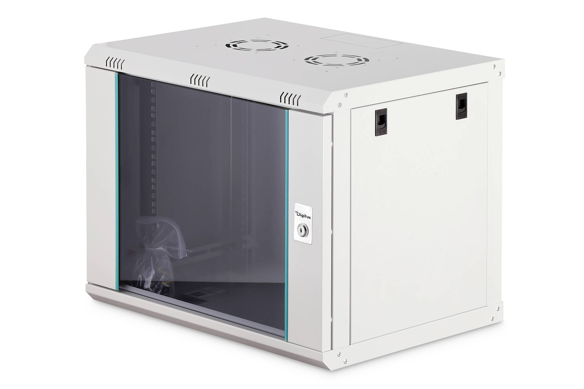 Digitus DN-37104 Armoire baie de brassage 19" 7 UH gris, gris (RAL 7035), gris clair, gris clair (RAL 7035)