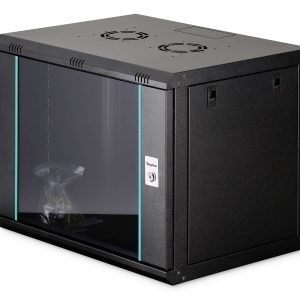 Digitus DN-37105 Armoire baie de brassage 19&Prime; 7 UH noir, noir (RAL 9005)