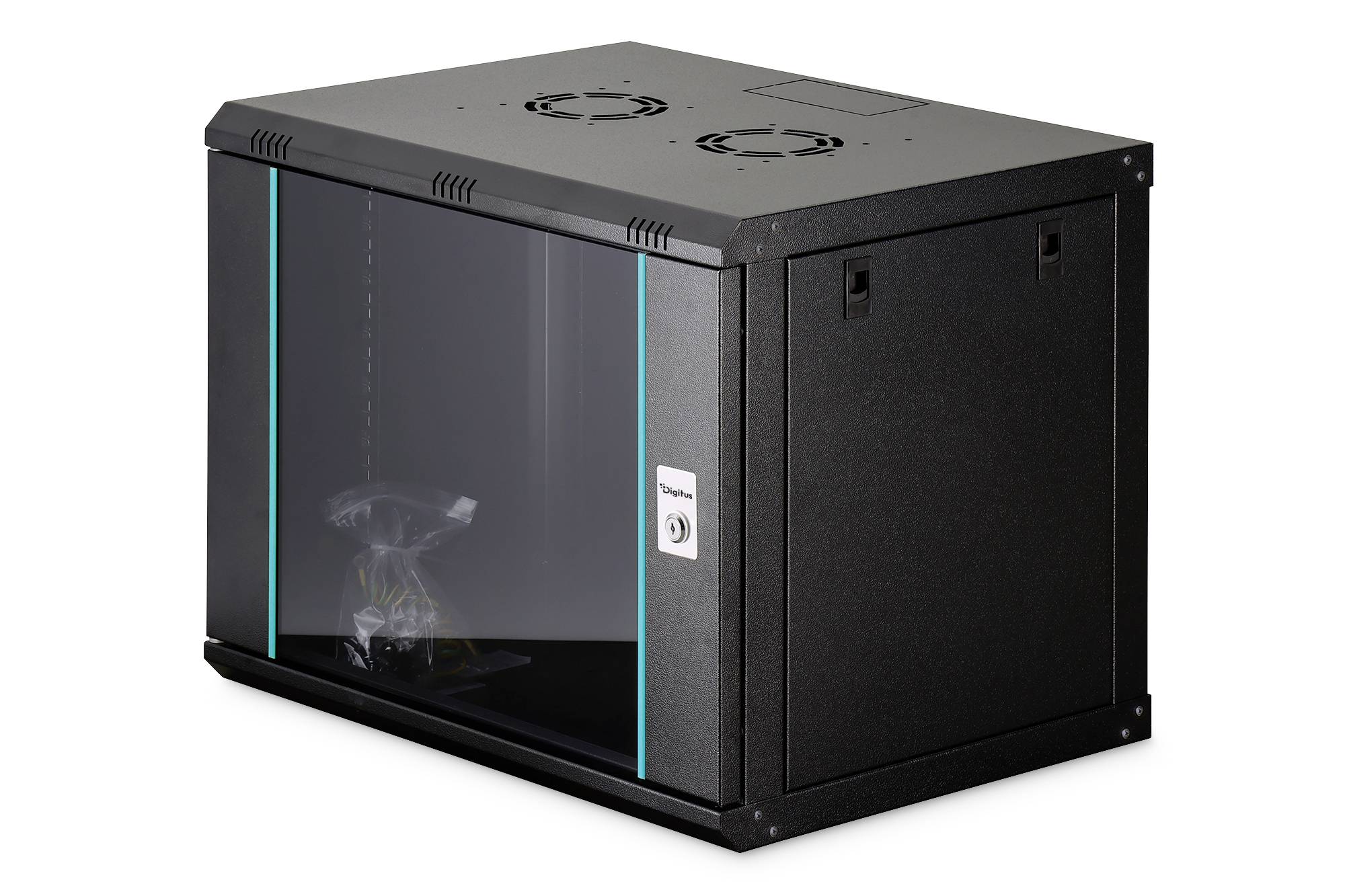 Digitus DN-37105 Armoire baie de brassage 19" 7 UH noir, noir (RAL 9005)