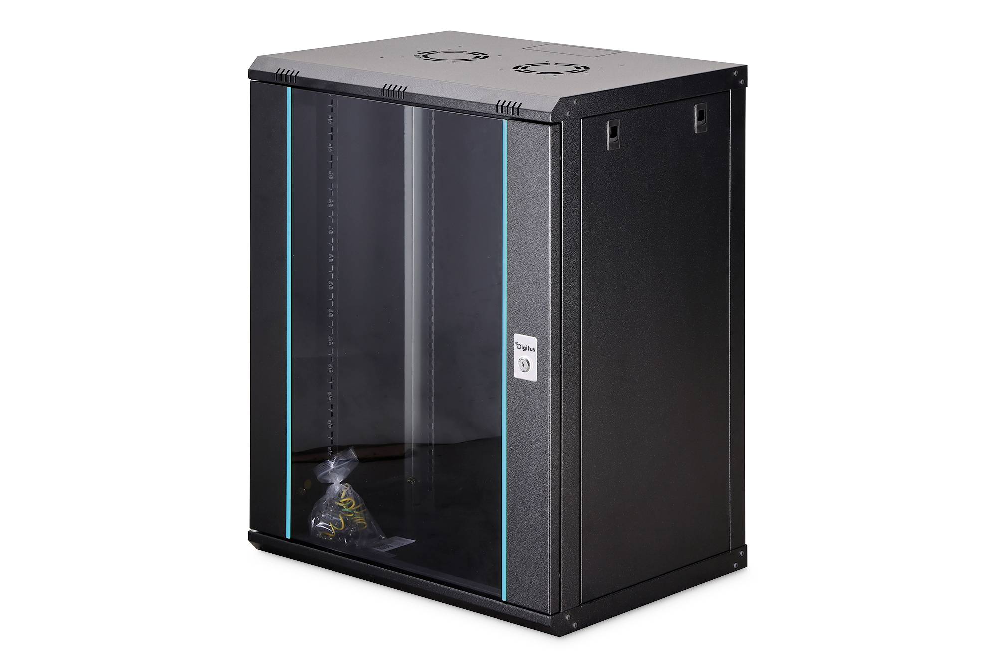 Digitus DN-37113 Armoire baie de brassage 19" 16 UH noir, noir (RAL 9005)