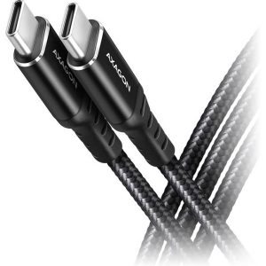AXAGON Câble USB-C USB 2.0 USB-C® mâle 1 m noir BUCM-CM10AB AXAGON Câble USB-C USB 2.0 USB-C® mâle 1 m noir BUCM-CM10AB