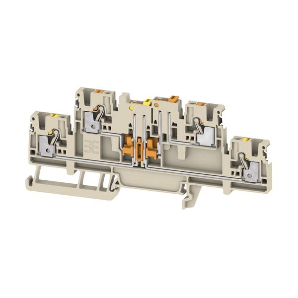 Weidmüller 3111430000 Bloc de jonction de test sectionnable enfichable beige 50 pc(s)
