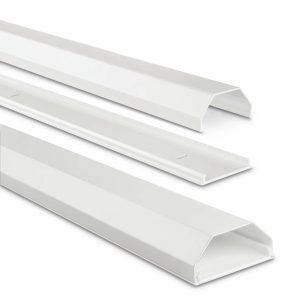 Hama 00220989 Goulotte de câble (L x l) 1.1 m x 50 mm 1 pc(s) blanc Hama 00220989 Goulotte de câble (L x l) 1.1 m x 50 mm 1 pc(s) blanc