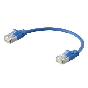 Weidmüller 3009490003 RJ45 Câble réseau, câble patch CAT 6 SF/UTP 0.3 m bleu avec manchon de protection contre les pliag Weidmüller 3009490003 RJ45 Câble réseau, câble patch CAT 6 SF/UTP 0.3 m bleu avec manchon de protection contre les pliag